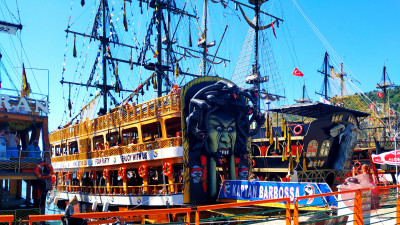 Пиратский корабль Алания, экскурсия на яхте 🏴‍☠️⚓️ - Minister Tours